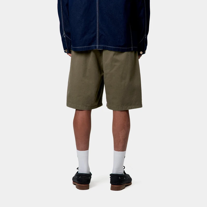 Carhartt WIP Herren Marv Lenexa Twill Shorts | Turtle Stone Washed