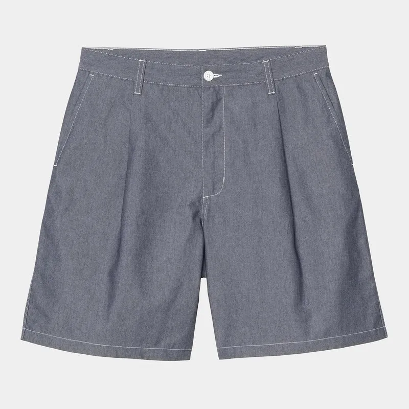 Carhartt WIP Herren Blake Short | Blau gespült