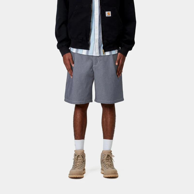Carhartt WIP Herren Blake Short | Blau gespült