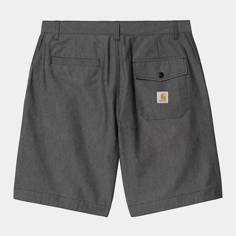 Carhartt WIP Herren Blake Short | Schwarz gespült