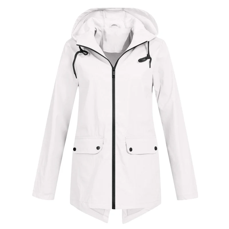 Tanja | Damen Winterjacke mit Kapuze und Reißverschluss