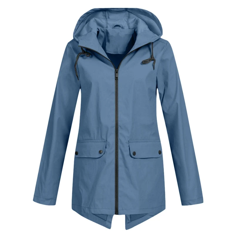 Tanja | Damen Winterjacke mit Kapuze und Reißverschluss