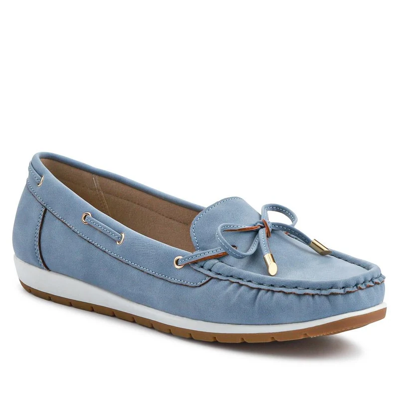 Bow Detailed Moccasins - BAIZH41038 / 327 316
