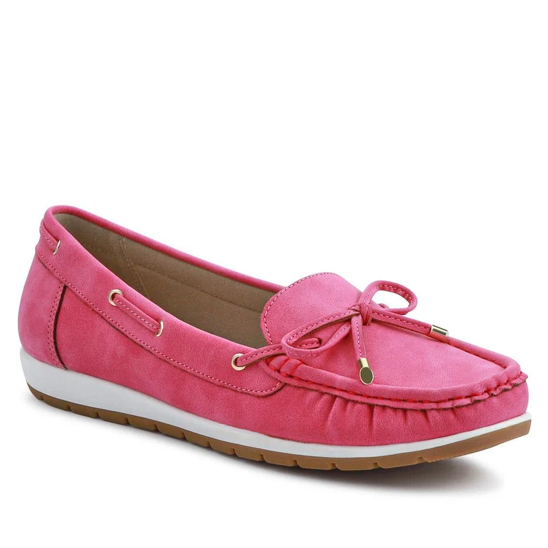 Bow Detailed Moccasins - BAIZH41038 / 327 316