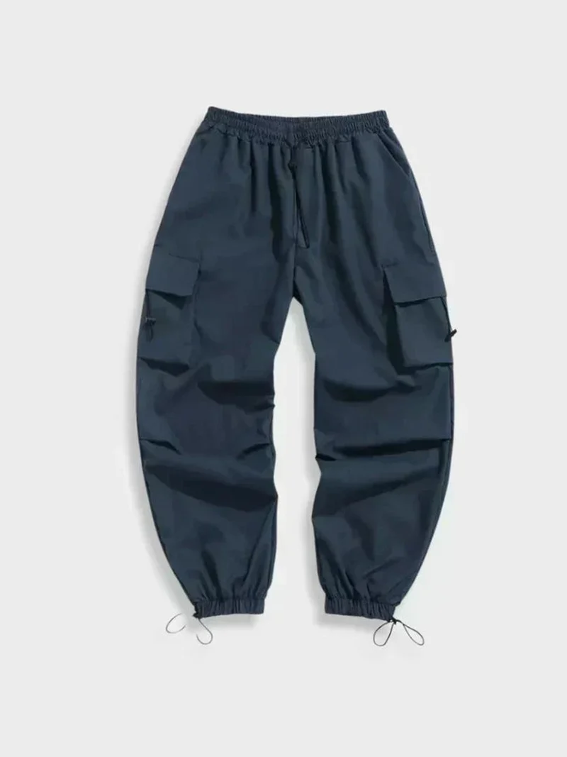 Alexander | Herren Cargo-Hose mit weitem Bein und verstellbaren Kordelzügen