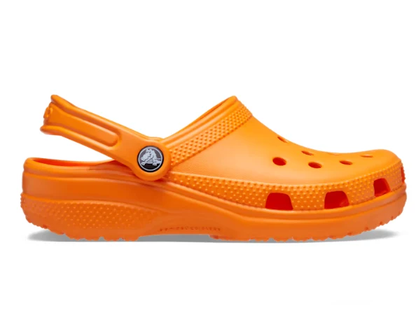 Crocs Unisex Classic Clogs - Orange Zing