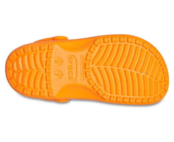 Crocs Unisex Classic Clogs - Orange Zing
