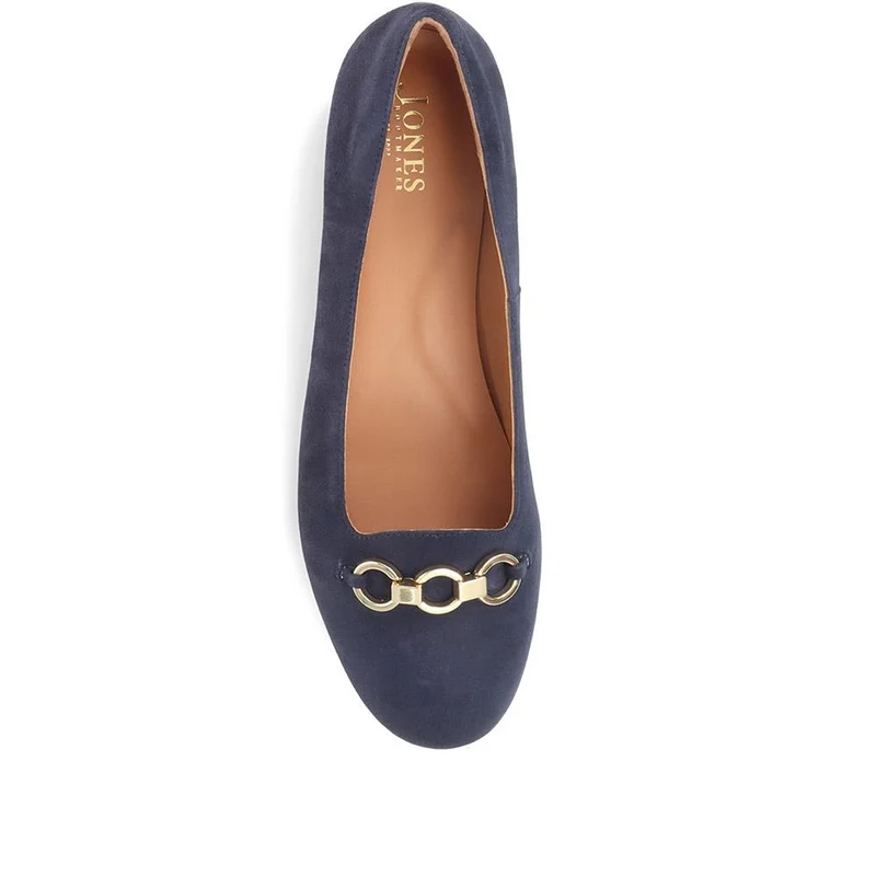 Sienne Leather Snaffle Loafers - SIENNE / 323 598 - Navy