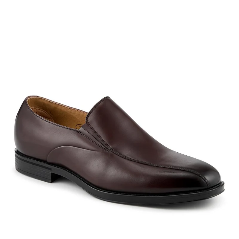 Rothbury Wide Fit Slip On Leather Loafers - ROTHBURY / 328 094