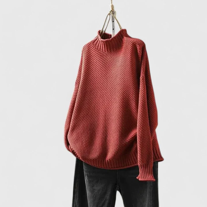Mia | Stilvoller Und Gemütlicher Strickpullover Für Damen