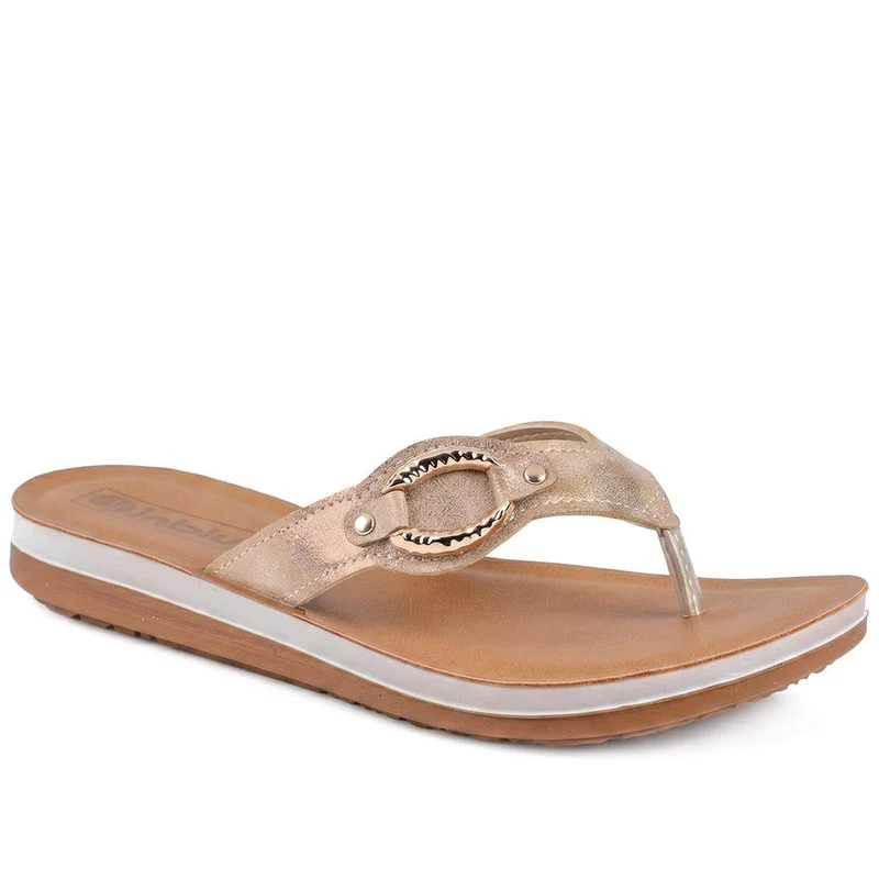 Inblu Embellished Toe Post Sandals - INB43035 / 330 329