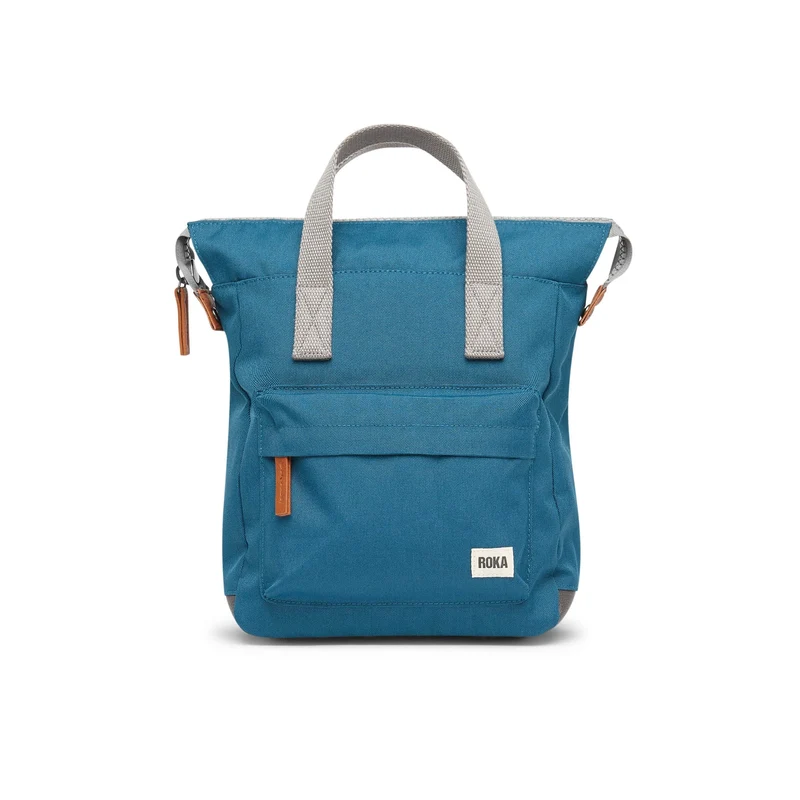 ROKA Bantry B Marine Kleine Tasche aus recyceltem Canvas