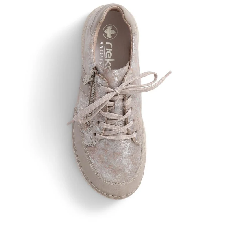 Lace-Up Trainers - RKR39503 / 324 846 - Beige Multi