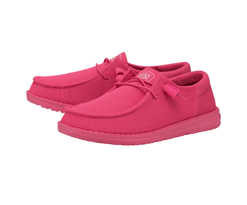 Hey Dude Damen-Mokassin Wendy Funk Mono | Elektrisches Pink