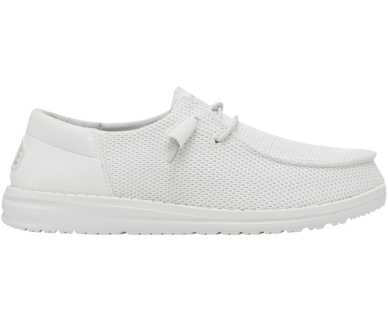 Hey Dude Damen-Mokassin Wendy Funk Mono | Weiß