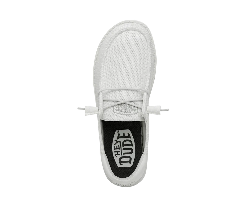Hey Dude Damen-Mokassin Wendy Funk Mono | Weiß