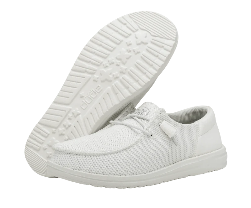 Hey Dude Damen-Mokassin Wendy Funk Mono | Weiß