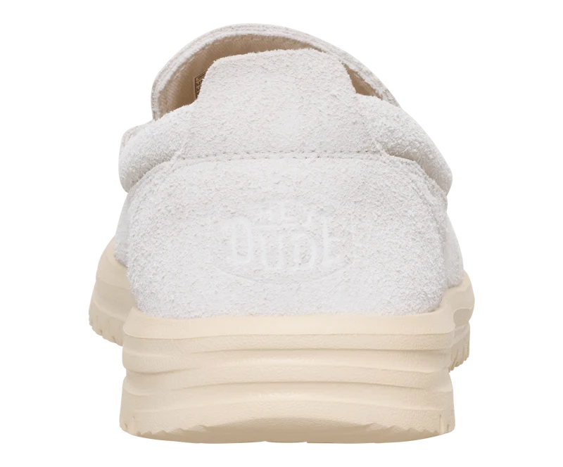 Hey Dude Wally NXT Herren-Loafer | Egret / Wood Ash