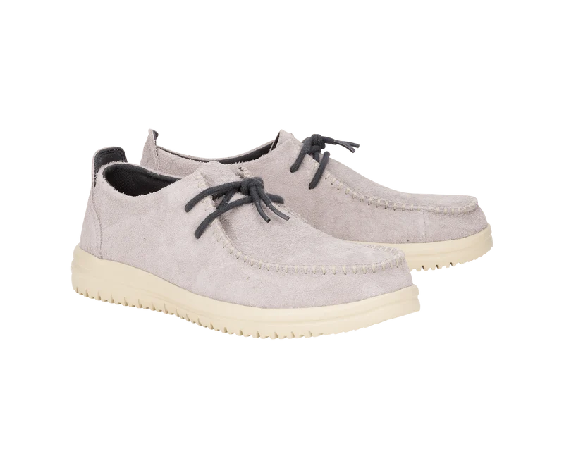 Hey Dude Wally NXT Moc Loafer für Herren | Aschrosenlila / Holz-Asche