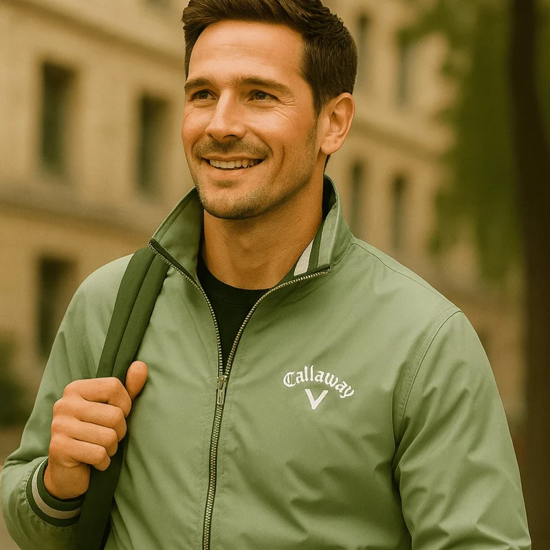 Tobias | Herren Windbreaker Jacke Wasserfest Leicht Reissverschluss