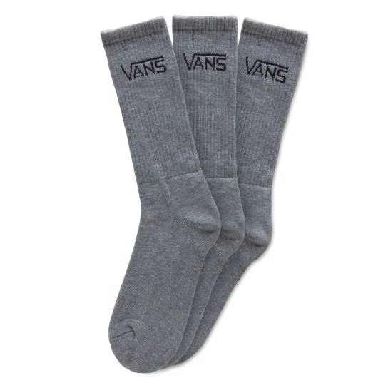 VANS Klassische Herren-Crew-Socken (3er-Pack) – Grau