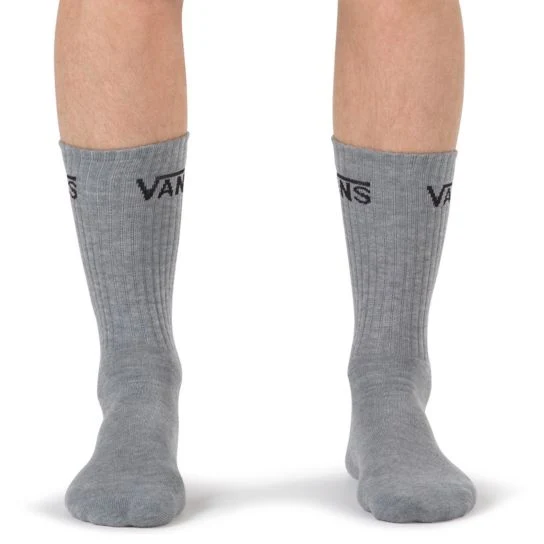 VANS Klassische Herren-Crew-Socken (3er-Pack) – Grau