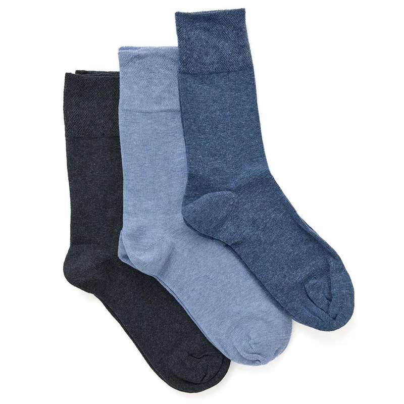 Men's Diabetic Socks - DAVJA27000 / 313 219 - Blue