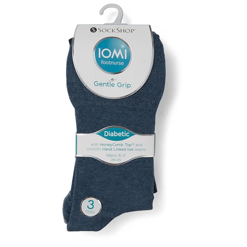 Men's Diabetic Socks - DAVJA27000 / 313 219 - Blue