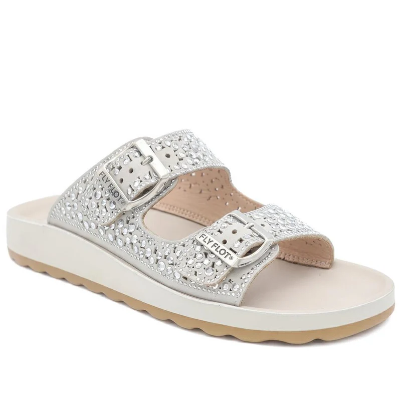 Flyflot Dual Buckle Cushioned Sandals - FLY43020 / 328 644