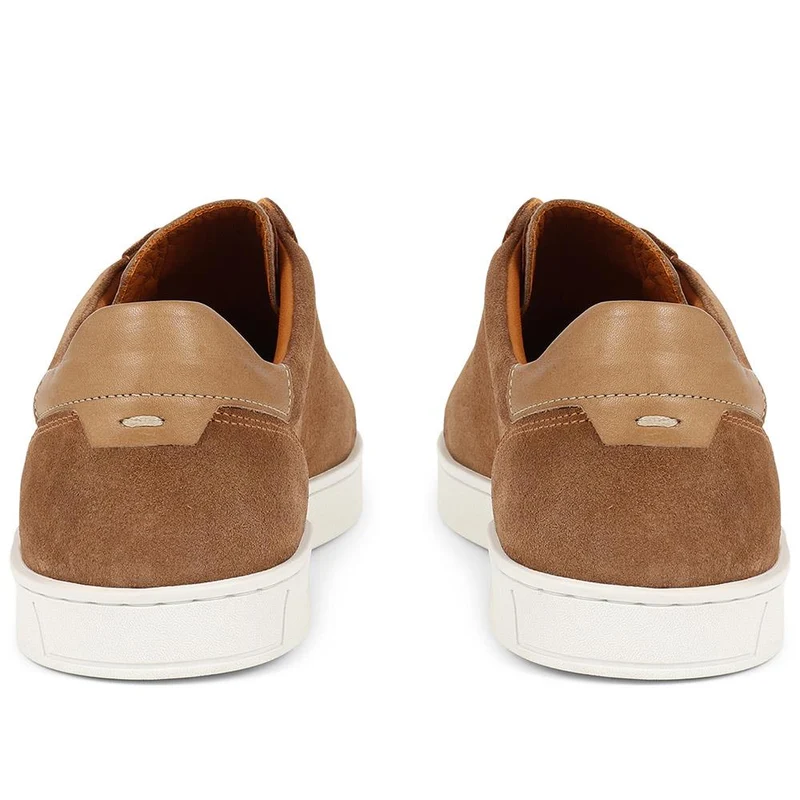 Slade Suede Trainers - SLADE / 325 239 - Tan Suede