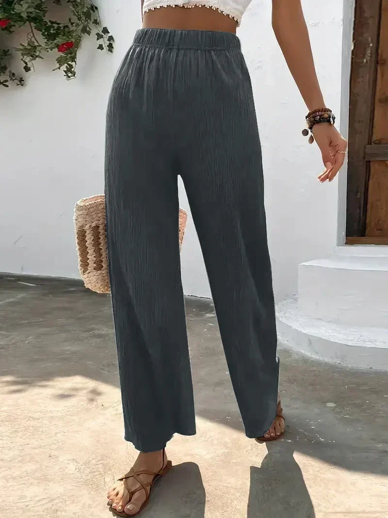 Damen Relax Hose mit elastischem Bund