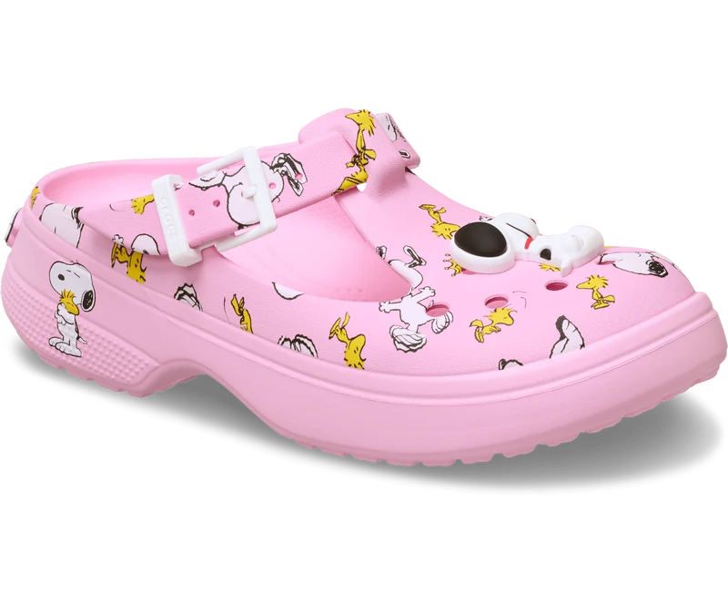 CROCS Unisex Peanuts Mary Jane Clog