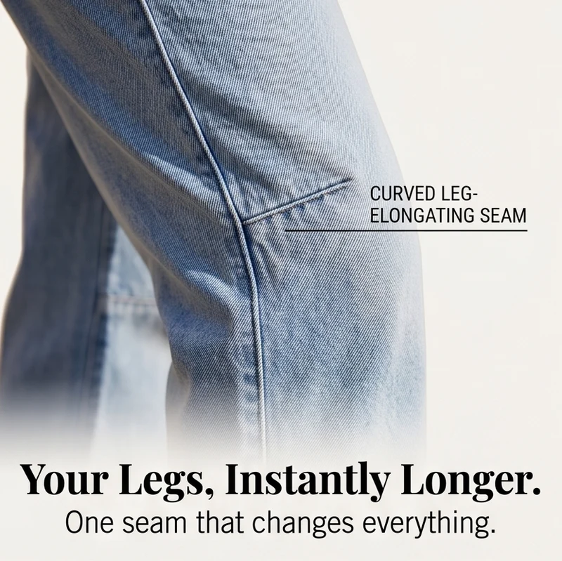 Damen High Waist Barrel Jeans
