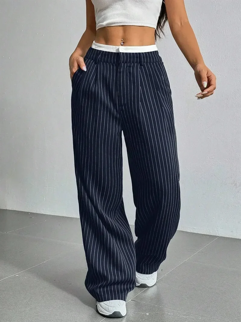 Damen Oslo Hose mit drapiertem Schnitt