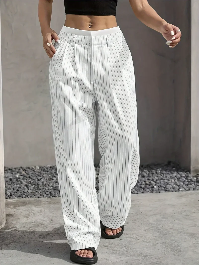 Damen Oslo Hose mit drapiertem Schnitt