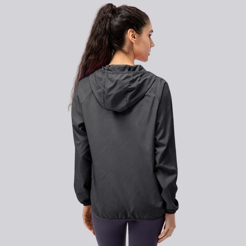 Damen wasserdichte Windjacke