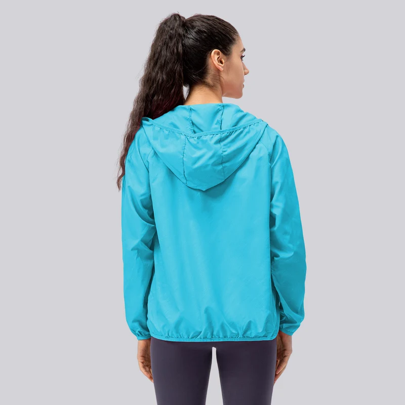 Damen wasserdichte Windjacke