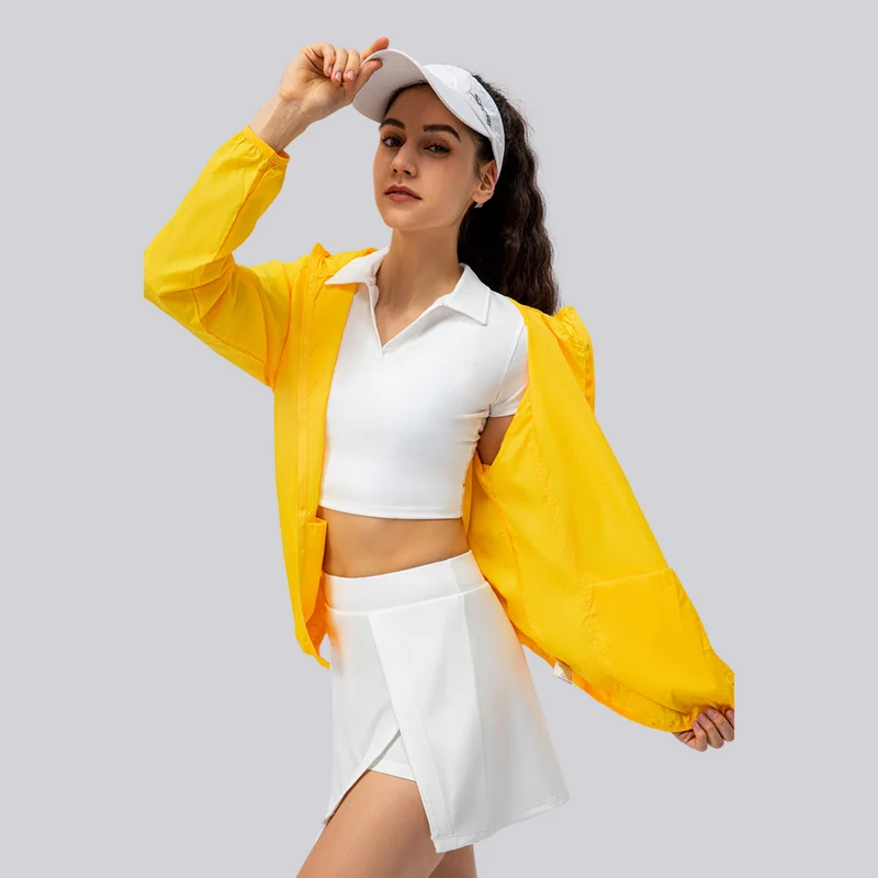 Damen wasserdichte Windjacke