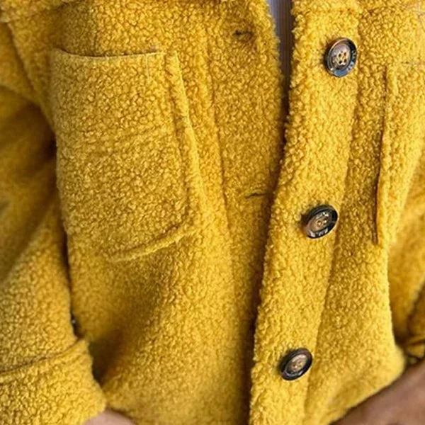 Damen kurze Jacke mit Reverskragen lässig für den Alltag