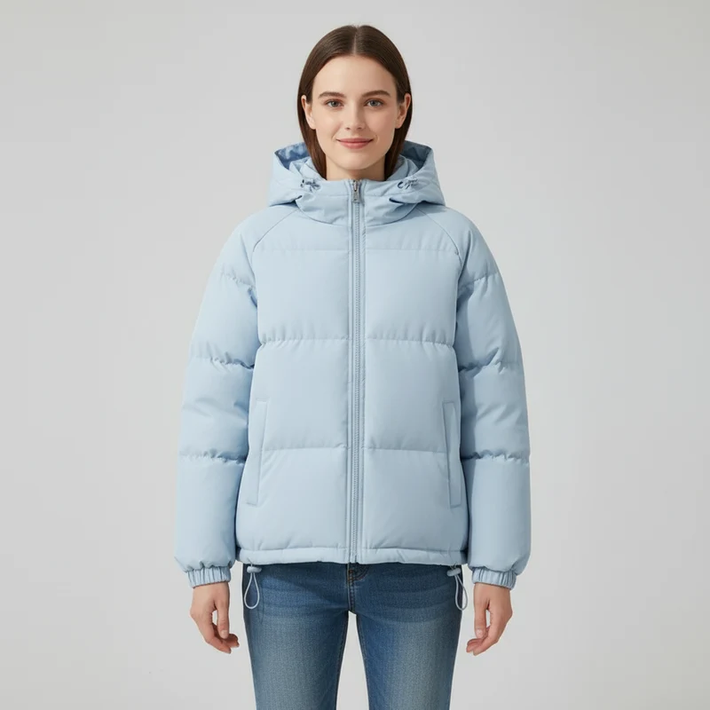 Mariette Damen Winterjacke mit Kapuze