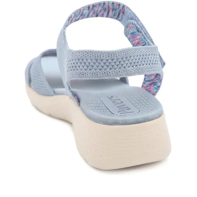 Pop Fasten Active Wedge Heel Sandals - BAIZH43025 / 329 329 - Blue