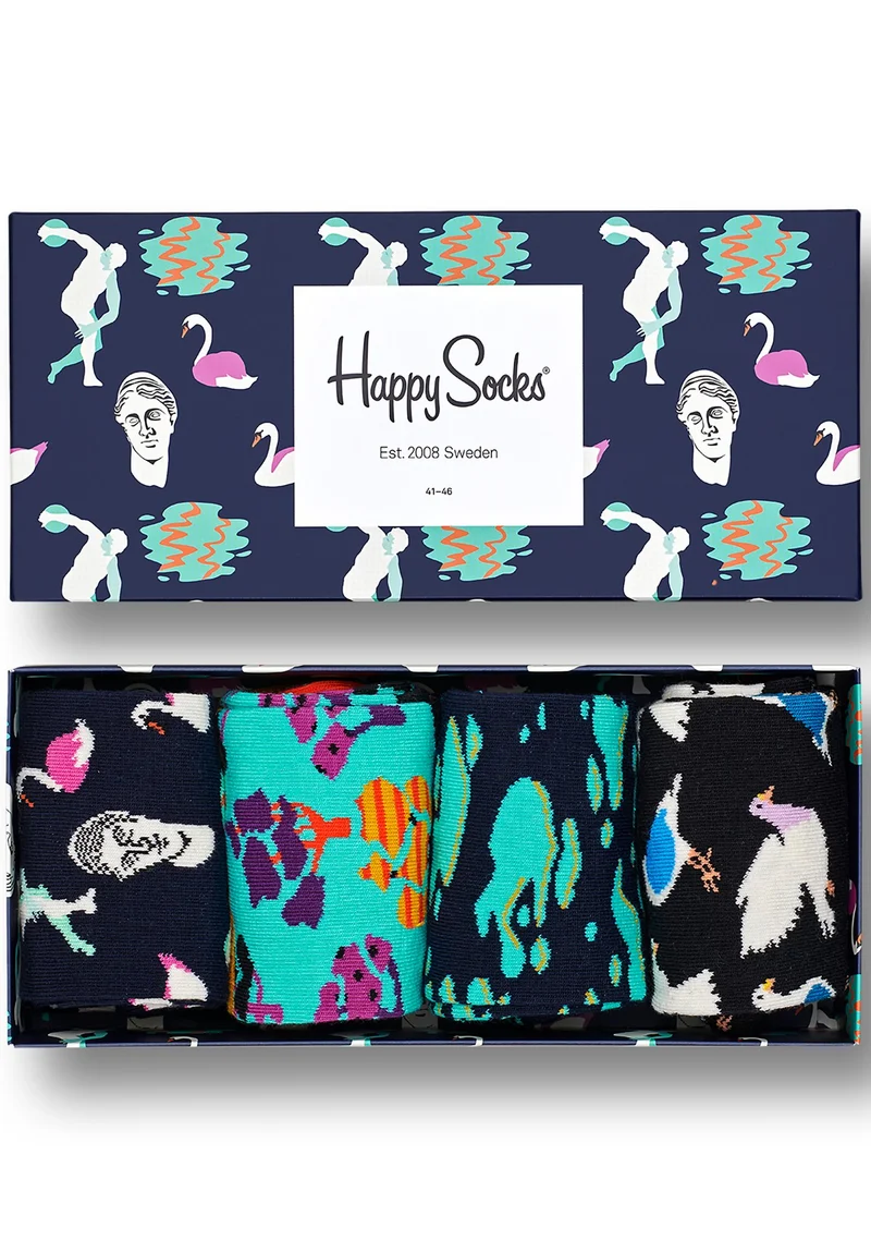 Happy Socks Day in the Park Socken-Geschenkbox (4er-Pack)