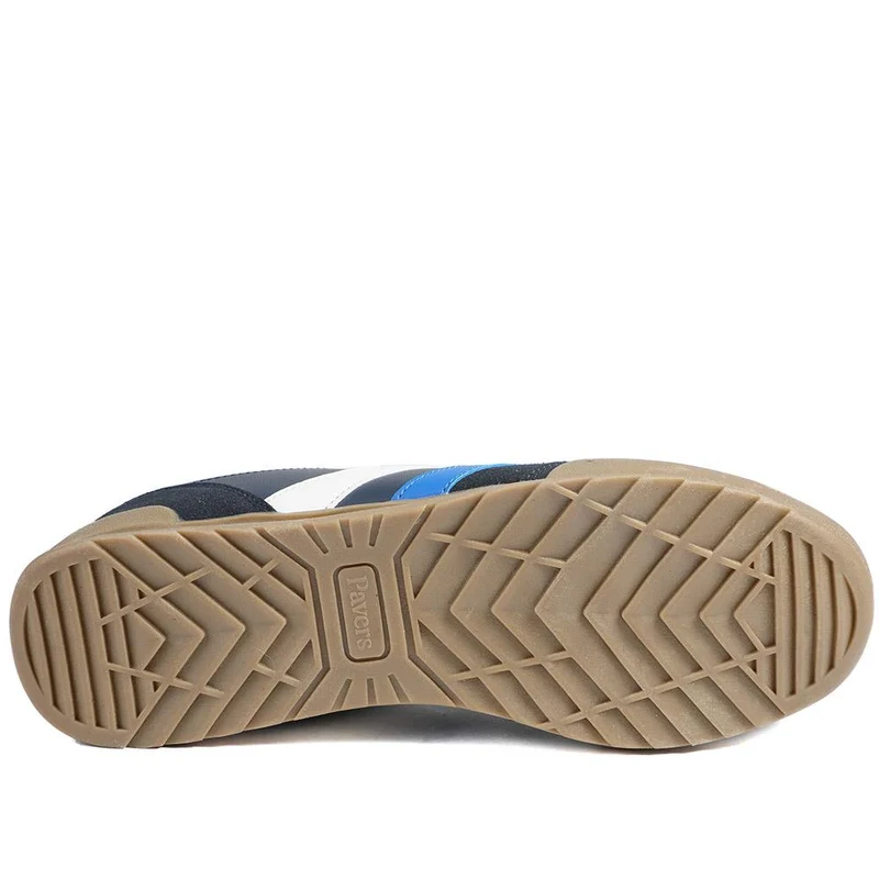 Wide Fit Memory Foam Lace Up Trainers - SUNCH43000 / 328 962 - Navy