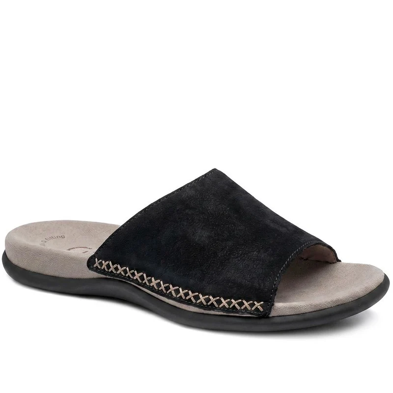 Gabor Leather Slip On Sandals - GABC44505 / 330 270