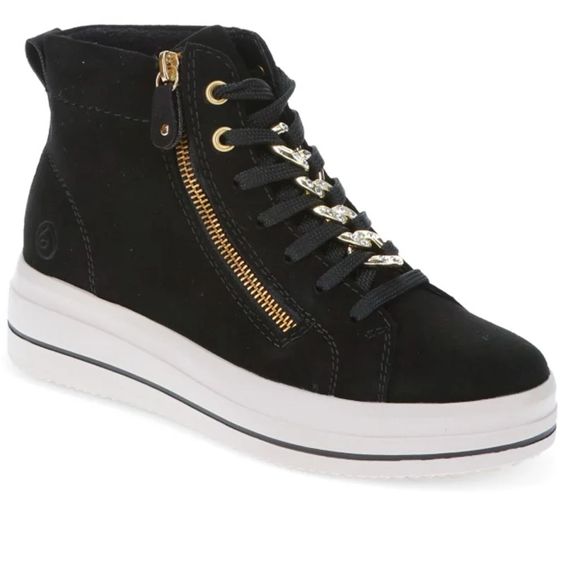 Suede Dual-Fastening Trainers - DRS40501 / 325 666