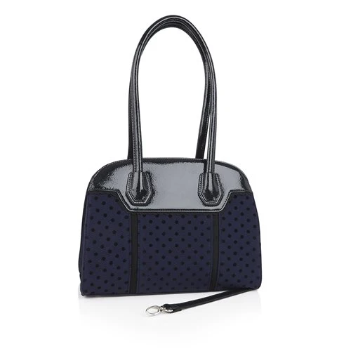 Ruby-Shoo-Montpellier-Blue-Spot-Handtasche