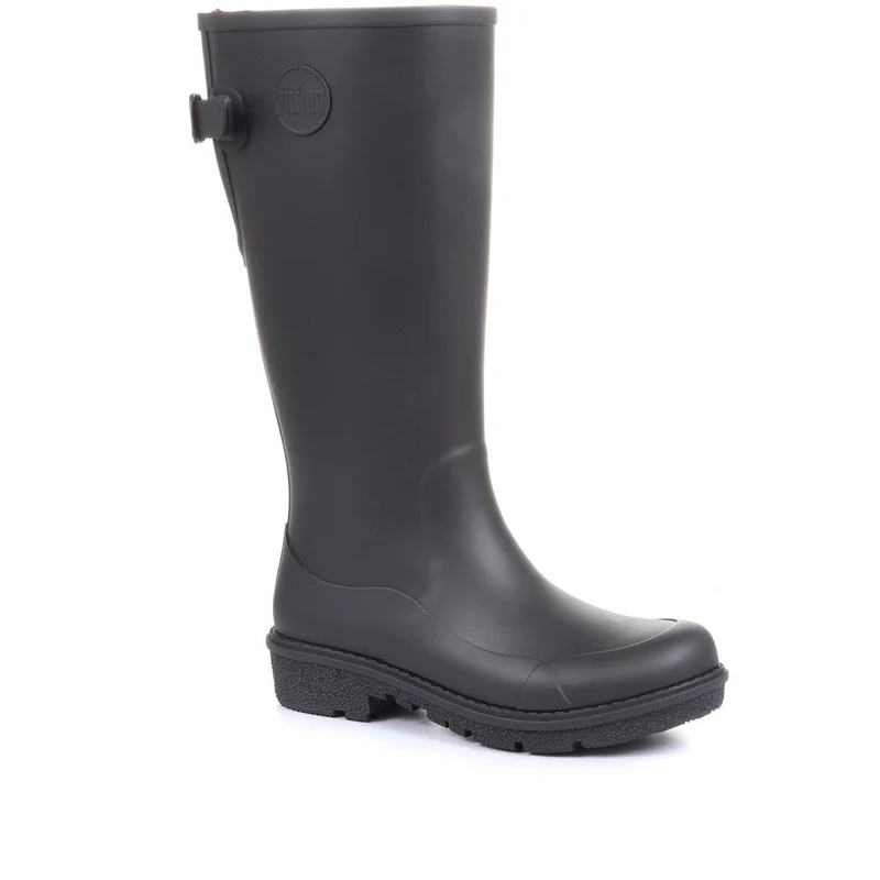 AH7 WonderWelly Long Wellington Boots - FITF32501 / 320 200 - Black
