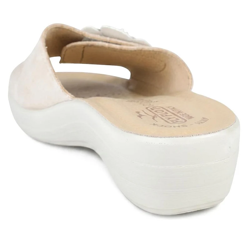 Fly Flot Mule Sandals - FLY43017 / 328 654 - Beige