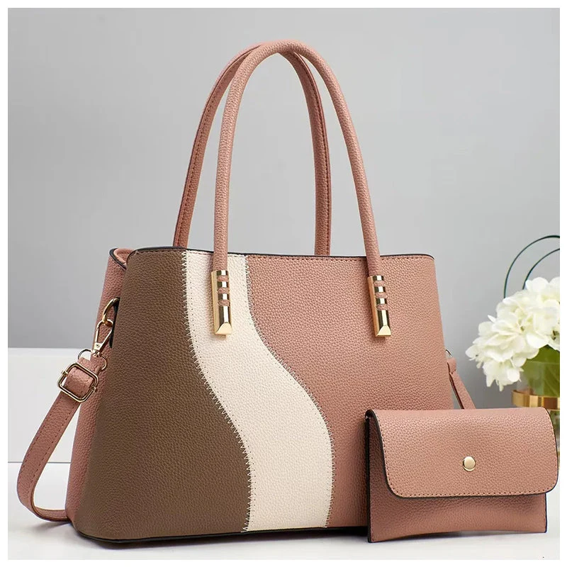 Camilla Damen große Handtasche aus Kunstleder