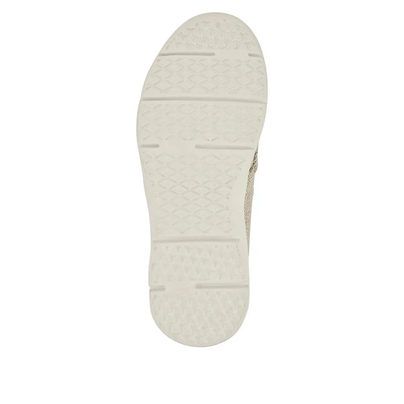 Ladies' Lace-Up Moccasins - TITAN41003 / 327 305 - Beige